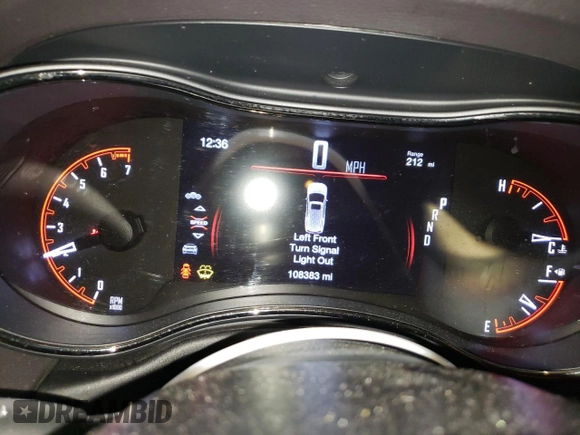 2019 Dodge Durango GT z VIN 1C4RDJDG4KC740581, wystawiony jako Copart lot #53248235 z przebiegiem 108 383 mil mil oraz Szkoda całkowita • Salvage title. Historia ofert i sprzedaży dostępna na DreamBid. Obrazek 9.
