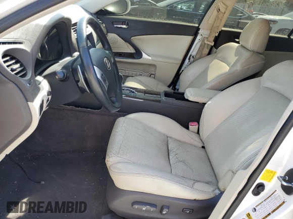 2012 Lexus IS 350 с VIN JTHBE5C20C5029217, выставлен на аукционе Copart как лот 52635375 с пробегом Не указан миль и Списание • Salvage title. История ставок и продаж доступна на DreamBid. Изображение 7.