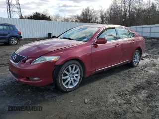 2006 Lexus GS 300 with VIN JTHCH96S060016337, listed as a Copart auction lot 42965415 with 135,563 mi miles and Salvage Title. Bid and sale history available at carsss.com. Image 1.