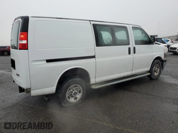 2020 GMC Savana Cargo z VIN 1GTW7AFG7L1210528, wystawiony jako Copart lot #79937814 z przebiegiem 73 451 mil mil oraz Szkoda całkowita • Salvage title. Historia ofert i sprzedaży dostępna na DreamBid. Obrazek 3.