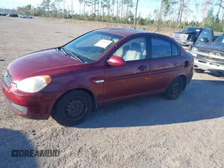 2007 Hyundai Accent GLS with VIN KMHCN46CX7U108664, listed as a IAAI auction lot 41688243 with 188,306 mi miles. Bid and sale history available at carsss.com. Image 2.