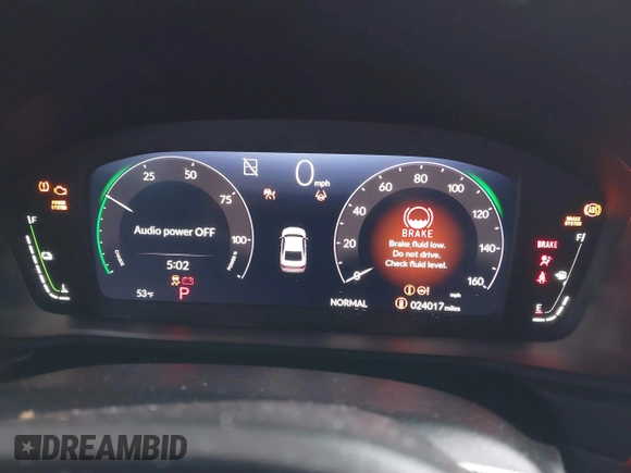 2023 Honda Accord Sport z VIN 1HGCY2F52PA043815, wystawiony jako IAAI lot #41759047 z przebiegiem 24 017 mil mil oraz . Historia ofert i sprzedaży dostępna na DreamBid. Obrazek 7.