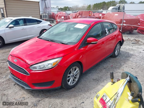 2016 Ford Focus SE with VIN 1FADP3K25GL314271, listed as a IAAI auction lot 41848220 with 72,040 mi miles. Bid and sale history available at carsss.com. Image 17.