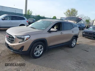 2019 GMC Terrain SLE with VIN 3GKALMEVXKL128523, listed as a IAAI auction lot 42119126 with 82,569 mi miles and . Bid and sale history available at DreamBid. Image 2.