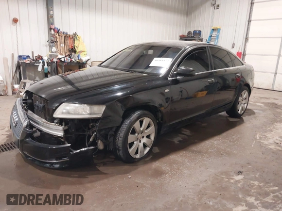 2005 Audi A6 with VIN WAUDG74F35N087226, listed as a IAAI auction lot 40581574 with 214,241 mi miles. Bid and sale history available at carsss.com. Image 21.