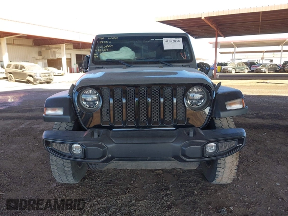 2021 Jeep Wrangler Unlimited Sport S with VIN 1C4HJXDG5MW695014, listed as a IAAI auction lot 41692838 with 66,247 mi miles and . Bid and sale history available at DreamBid. Image 12.