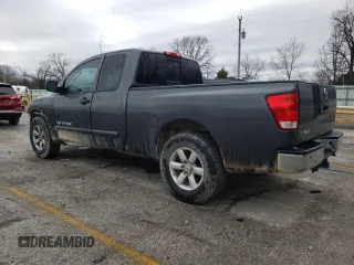 2010 Nissan Titan SE with VIN 1N6AA0CA9AN319565, listed as a Copart auction lot 44175775 with 214,303 mi miles and Salvage Title. Bid and sale history available at carsss.com. Image 2.