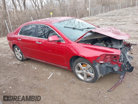 2012 Chevrolet Malibu 2LT with VIN 1G1ZD5EU0CF378415, listed as a IAAI auction lot 41645634 with 194,508 mi miles and . Bid and sale history available at DreamBid. Image 1.