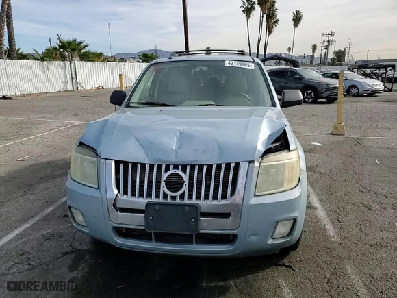 2008 Mercury Mariner with VIN 4M2CU81198KJ23877, listed as a Copart auction lot 42149665 with 237,119 mi miles and Salvage Title. Bid and sale history available at carsss.com. Image 12.