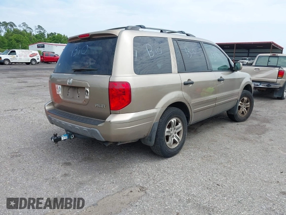 2003 Honda Pilot EX with VIN 2HKYF18563H526678, listed as a IAAI auction lot 41821187 with 412,622 mi miles and . Bid and sale history available at DreamBid. Image 4.