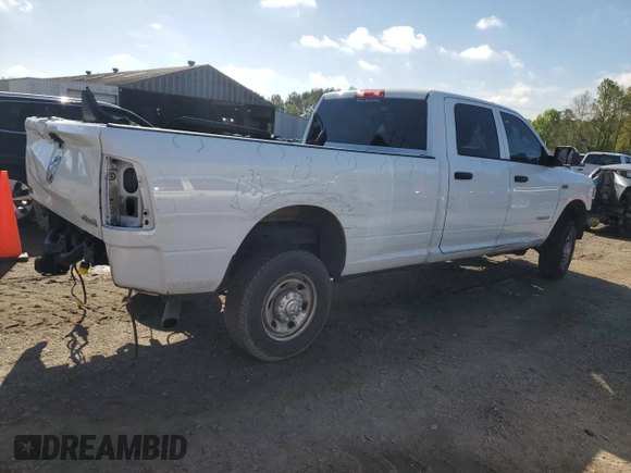 2022 Ram 2500 Tradesman z VIN 3C6UR5HJXNG191955, wystawiony jako Copart lot #53498065 z przebiegiem 180 150 mil mil oraz Szkoda całkowita • Salvage title. Historia ofert i sprzedaży dostępna na DreamBid. Obrazek 3.