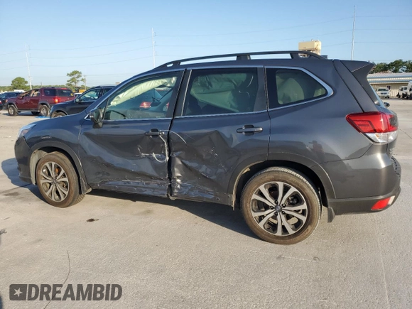 2022 Subaru Forester Limited z VIN JF2SKAPC9NH478713, wystawiony jako Copart lot #63680095 z przebiegiem Nie podano mil oraz Szkoda całkowita • Salvage title. Historia ofert i sprzedaży dostępna na DreamBid. Obrazek 2.