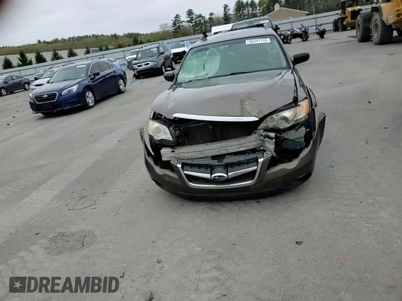 2008 Subaru Outback i with VIN 4S4BP61C987306693, listed as a Copart auction lot 56341745 with Not provided miles and Salvage title. Bid and sale history available at DreamBid. Image 13.