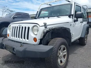 2013 Jeep Wrangler Sport with VIN 1C4AJWAG6DL626429, listed as a IAAI auction lot 42348347 with 120,104 mi miles and . Bid and sale history available at DreamBid. Image 6.