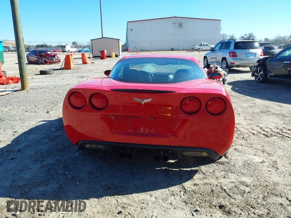 2008 Chevrolet Corvette with VIN 1G1YY25WX85124417, listed as a IAAI auction lot 41644594 with 53,067 mi miles. Bid and sale history available at carsss.com. Image 16.
