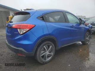 2021 Honda HR-V EX with VIN 3CZRU6H57MM738986, listed as a Copart auction lot 51805665 with 40,552 mi miles and Clean Title. Bid and sale history available at carsss.com. Image 3.