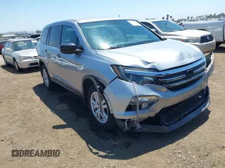 2016 Honda Pilot LX with VIN 5FNYF5H17GB040373, listed as a IAAI auction lot 42703517 with 136,465 mi miles and . Bid and sale history available at DreamBid. Image 1.