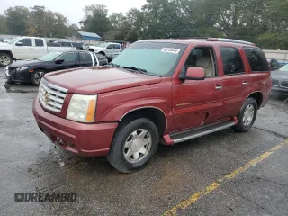 2002 Cadillac Escalade z VIN 1GYEC63T02R104342, wystawiony jako Copart lot #83335044 z przebiegiem 245 109 mil mil oraz Szkody całkowita. Historia ofert i sprzedaży dostępna na DreamBid. Obrazek 1.