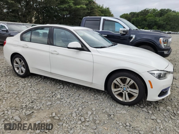 2016 BMW 3 Series 328i xDrive with VIN WBA8E3G57GNU38693, listed as a Copart auction lot 65817895 with 24,947 mi miles and Salvage title. Bid and sale history available at DreamBid. Image 4.