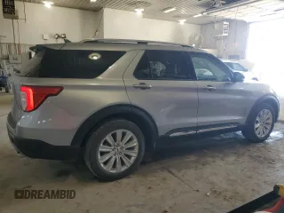 2023 Ford Explorer Limited with VIN 1FMSK8FHXPGB97304, listed as a Copart auction lot 48733905 with 34,721 mi miles and Salvage Title. Bid and sale history available at carsss.com. Image 3.