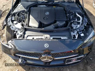 2024 Mercedes-Benz C 300 with VIN W1KAF4HB8RR156396, listed as a Copart auction lot 48219474 with 2,573 mi miles and Salvage Title. Bid and sale history available at DreamBid. Image 11.