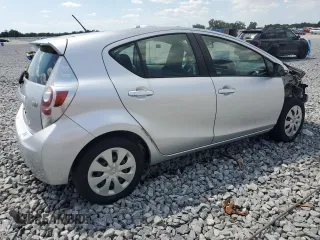 2014 Toyota Prius One with VIN JTDKDTB38E1566009, listed as a Copart auction lot 53540585 with 104,605 mi miles and Salvage Title. Bid and sale history available at DreamBid. Image 3.