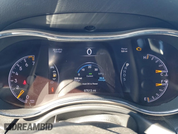 2015 Jeep Grand Cherokee Altitude with VIN 1C4RJEAG9FC759542, listed as a Copart auction lot 45633065 with 97,513 mi miles and Salvage Title. Bid and sale history available at carsss.com. Image 9.