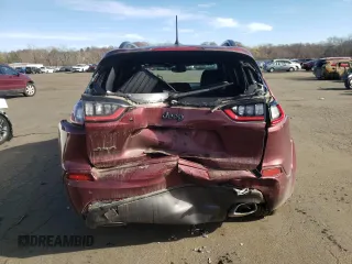 2021 Jeep Cherokee Limited с VIN 1C4PJMDN2MD160744, выставлен на аукционе Copart как лот 79090604 с пробегом 54 440 миль миль и Списание • Salvage title. История ставок и продаж доступна на DreamBid. Изображение 6.