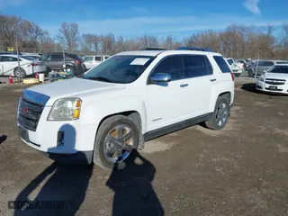 2010 GMC Terrain SLT-2 with VIN 2CTFLJEY3A6222888, listed as a IAAI auction lot 41672762 with 135,405 mi miles. Bid and sale history available at carsss.com. Image 2.