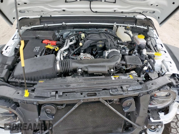 2024 Jeep Wrangler Rubicon with VIN 1C4PJXFG2RW266901, listed as a Copart auction lot 60641445 with 3,908 mi miles and Salvage title. Bid and sale history available at DreamBid. Image 12.