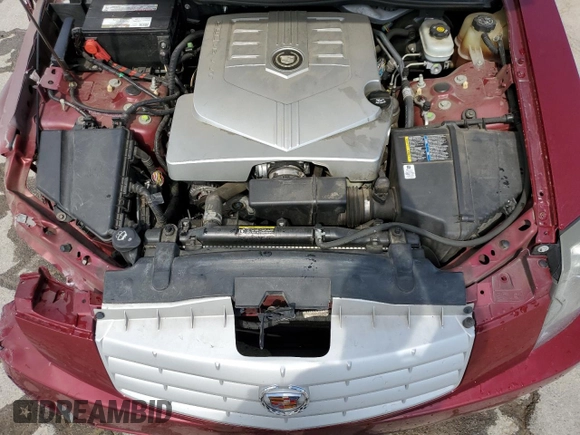 2006 Cadillac CTS with VIN 1G6DM57T060202383, listed as a Copart auction lot 53789615 with 70,985 mi miles and Salvage title. Bid and sale history available at DreamBid. Image 11.