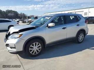 2018 Nissan Rogue S with VIN KNMAT2MT0JP602711, listed as a Copart auction lot 43714905 with 193,167 mi miles and Salvage Title. Bid and sale history available at carsss.com. Image 1.