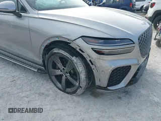 2024 Genesis GV70 2.5T with VIN 5NMMADTBXRH009739, listed as a IAAI auction lot 42091832 with 17,336 mi miles and . Bid and sale history available at DreamBid. Image 6.