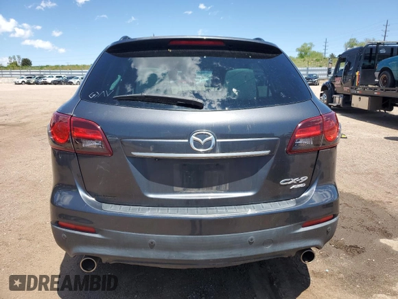 2013 Mazda CX-9 Grand Touring z VIN JM3TB3DV9D0413563, wystawiony jako Copart lot #57911395 z przebiegiem 86 449 mil mil oraz Czysty tytuł • Clean title. Historia ofert i sprzedaży dostępna na DreamBid. Obrazek 6.