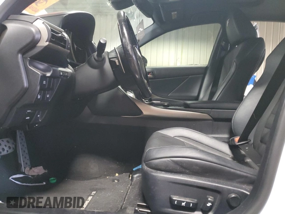 2017 Lexus IS 350 с VIN JTHCE1D26H5013199, выставлен на аукционе Copart как лот 56954735 с пробегом Не указан миль и Списание • Salvage title. История ставок и продаж доступна на DreamBid. Изображение 7.