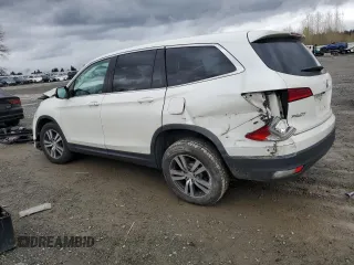 2017 Honda Pilot EX-L with VIN 5FNYF6H57HB061878, listed as a Copart auction lot 51531215 with 95,986 mi miles and Salvage Title. Bid and sale history available at carsss.com. Image 2.