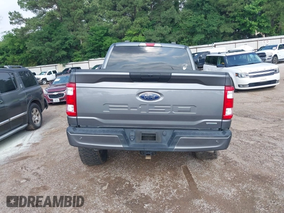 2021 Ford F-150 XL with VIN 1FTEW1EP8MKE56337, listed as a IAAI auction lot 42293733 with 57,171 mi miles and . Bid and sale history available at DreamBid. Image 16.