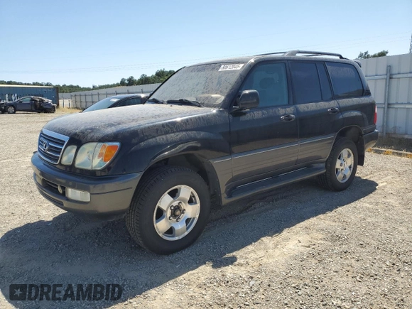 2004 Lexus LX 470 z VIN JTJHT00W843539918, wystawiony jako Copart lot #60612045 z przebiegiem 303 070 mil mil oraz Czysty tytuł • Clean title. Historia ofert i sprzedaży dostępna na DreamBid. Obrazek 1.