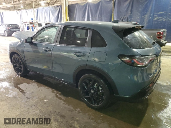 2024 Honda HR-V Sport with VIN 3CZRZ2H54RM774118, listed as a Copart auction lot 43712525 with 8,489 mi miles and Salvage Title. Bid and sale history available at carsss.com. Image 2.