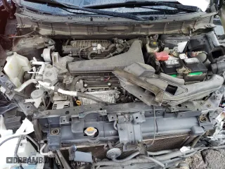 2015 Nissan Rogue SL with VIN 5N1AT2MV7FC821502, listed as a Copart auction lot 74986393 with 95,206 mi miles and Salvage Title. Bid and sale history available at carsss.com. Image 13.