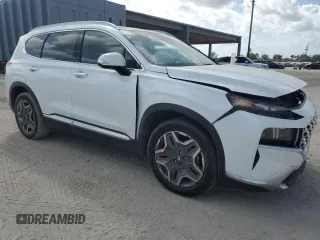 2022 Hyundai Santa Fe Limited with VIN 5NMS44AL2NH455808, listed as a Copart auction lot 45237285 with 51,255 mi miles and Salvage Title. Bid and sale history available at carsss.com. Image 4.