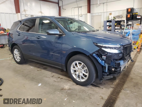2024 Chevrolet Equinox LT with VIN 3GNAXUEG0RL346621, listed as a Copart auction lot 53759735 with 15,796 mi miles and Clean Title. Bid and sale history available at carsss.com. Image 4.