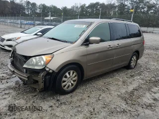 2008 Honda Odyssey EX-L with VIN 5FNRL38608B069759, listed as a Copart auction lot 44455635 with 234,398 mi miles and Salvage Title. Bid and sale history available at carsss.com. Image 1.