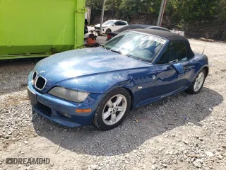 2000 BMW Z3 2.5L with VIN 4USCH9344YLG05011, listed as a Copart auction lot 73979264 with NaN miles and Salvage Title. Bid and sale history available at carsss.com. Image 1.