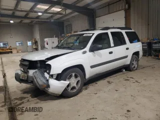 2005 Chevrolet TrailBlazer LS with VIN 1GNET16S256129624, listed as a Copart auction lot 44062245 with 99,389 mi miles and Salvage Title. Bid and sale history available at DreamBid. Image 1.
