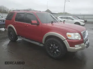 2010 Ford Explorer Eddie Bauer with VIN 1FMEU7EE4AUB01961, listed as a Copart auction lot 52339585 with 117,139 mi miles and Salvage Title. Bid and sale history available at carsss.com. Image 4.
