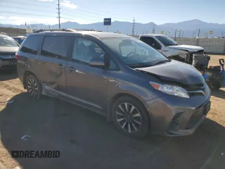 2019 Toyota Sienna LE with VIN 5TDJZ3DC6KS219268, listed as a Copart auction lot 78173524 with 69,168 mi miles and Salvage Title. Bid and sale history available at carsss.com. Image 4.