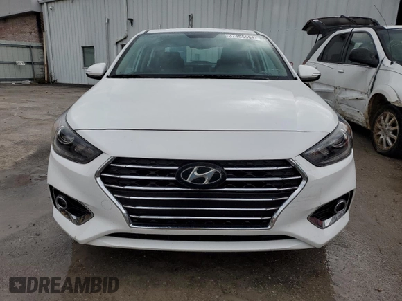 2020 Hyundai Accent Limited with VIN 3KPC34A69LE098181, listed as a Copart auction lot 37465564 with 20,488 mi miles. Bid and sale history available at carsss.com. Image 5.