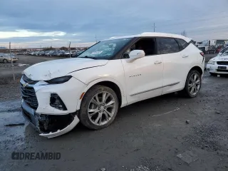 2019 Chevrolet Blazer Premier с VIN 3GNKBFRS9KS700290, выставлен на аукционе Copart как лот 87919295 с пробегом 58 191 миль миль и Списание • Salvage title. История ставок и продаж доступна на DreamBid. Изображение 1.