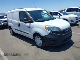 2019 Ram ProMaster City Cargo Tradesman with VIN ZFBHRFAB5K6M41654, listed as a IAAI auction lot 42605452 with 139,322 mi miles and . Bid and sale history available at DreamBid. Image 1.